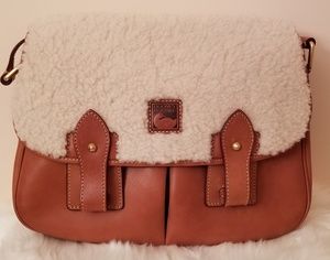Dooney & Bourke Florentine Leather Shearling Saddl